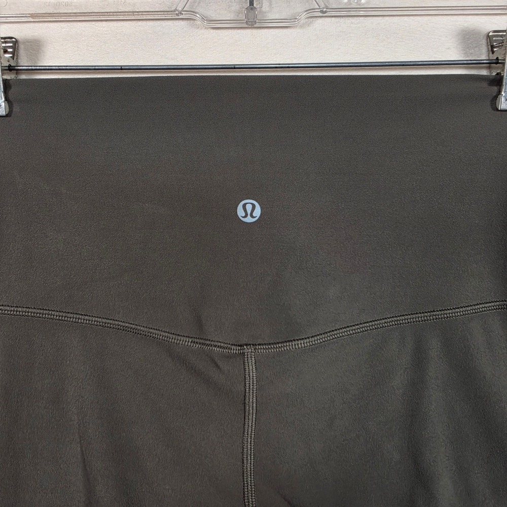 Lululemon Align Leggings Women's 8 High-Rise Crop 21" Graphite Gray Yoga‎ NULU - Picture 9 of 15